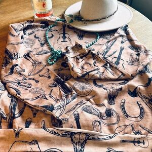 Western Themed Graphic Shirt